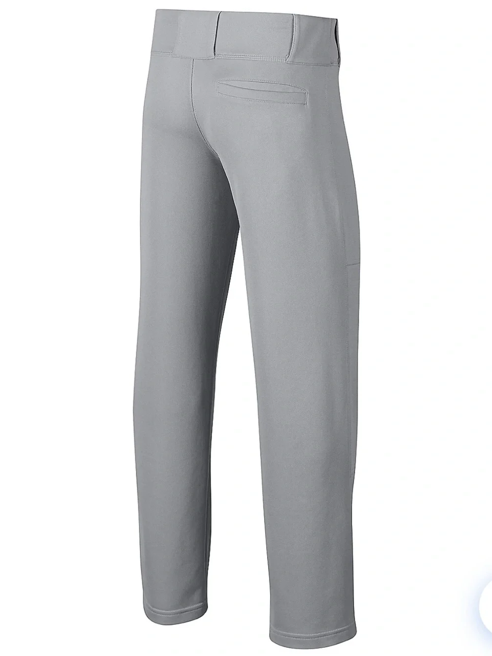 Nike Boys Core Open Hem Performance Baseball Pants in Grey - Picture 2 of 11